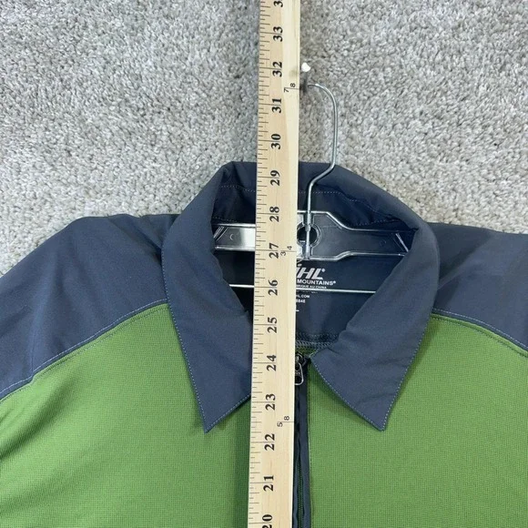 Kuhl Green and Gray Polo Shirt - Picture 9 of 10